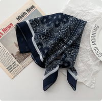Katoenen bandana met aangepast logo, digitale print, zacht, absorberend, vierkant, als sjaal, gezichtsdoek, hoofdband voor sport, reizen, dagelijks gebruik, wandelen en kamperen