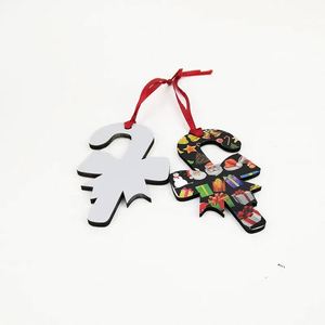 Factory Directly Wooden Beautify Adornment Festival Candycane Type Christmas Tree Decoration Hanging Gifts - Product Image 3