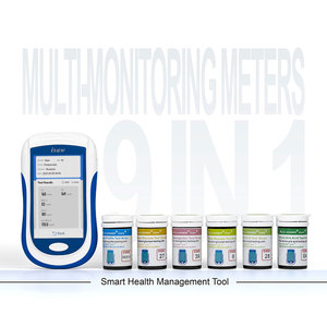 Best Selling ACCU-ANSWER ISAW LBM-02 Electric Blood <strong>Glucose</strong> Test Strips USB Recharge Class II Cholesterol/<strong>Hemoglobin</strong> Meter - Product Image 4
