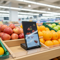 Afficheur numérique LED 10,1 pouces avec CMS basé sur le cloud et système d'exploitation Android contrôlé par application pour usage intérieur - Agence