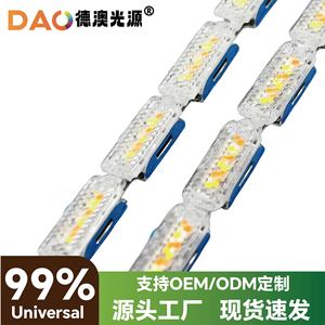 Feux de jour à LED Dao 12V haute luminosité, bande de clignotants pour phare avant de voiture - Product Image 4