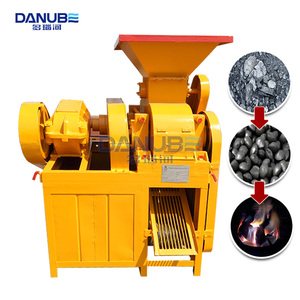 Manufactured <b>Pillow</b> and Round Shaped Charcoal Powder Briquette Machine Coconut and Organic Briquettes Making Machine - Product Image 1