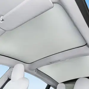 Tesla Model 3 용 자동차 차양 UV 보호 접이식 차양 지붕 창 단열 UV 광선 보호 차양