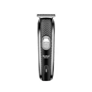 Kemei-cortadora de pelo de peluquero profesional, Km-039 recargable por Usb, luz indicadora de carga, Batería grande, eléctrica, recortadora de barba