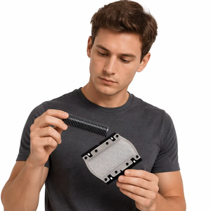 Cabezal <span class=keywords><strong>de</strong></span> Repuesto Lavable para <span class=keywords><strong>Afeitadora</strong></span> Eléctrica USB con Cuchilla Única, Resistente al Agua, para <span class=keywords><strong>Barba</strong></span> y Cuerpo, Compatible con <span class=keywords><strong>Braun</strong></span> 5S - Product Image 3