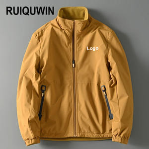 Veste d'hiver pour <span class=keywords><strong>homme</strong></span> RUIQUWIN, réversible, épaisse, chaude, fermeture éclair, col montant, coupe-vent, imperméable, randonnée, voyage, sport - Product Image 1