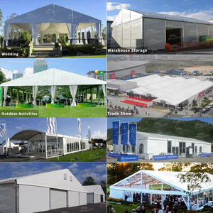 Carpa Resistente Personalizada FEAMONT para Eventos al Aire Libre y <span class=keywords><strong>Ferias</strong></span> Comerciales, Carpa con Estructura de PVC Impermeable y Ventanas - Product Image 3