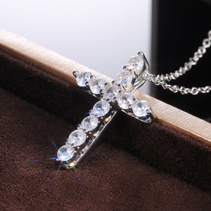 Collana con ciondolo geometrico per donna, gioielli semplici e alla moda, regalo per l'uso quotidiano - Product Image 4