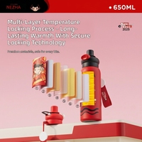 Nouvelle Bouteille Thermos Isotherme en Acier Inoxydable 316 avec Double Pipette de Boisson, Corde Élargie, Gourde Sportive Portable