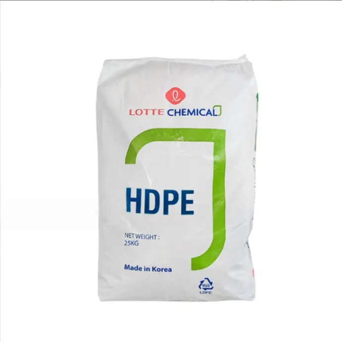 Matéria prima plástica do HDPE Virgin Lotte Chemical Raffia Hdpe 7000F Grânulos Preço Por Kg