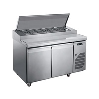 Réfrigérateur Commercial de Comptoir pour Bar à Salades, Bar à Sandwichs et Pizzas, Congélateur de Cuisine Professionnel