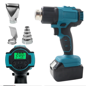 Pistolet à air chaud portable à batterie lithium, haute puissance, rechargeable, à température réglable, pour usage transfrontalier, idéal pour le <span class=keywords><strong>chauffage</strong></span> de films thermorétractables - Product Image 6