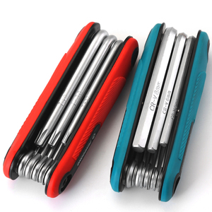 Clés de bicyclette Allen, fournitures d'outils pliants, outils pour vélo, jeu de clés hexagonales - Product Image 1