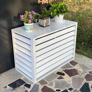 Pattumiera impermeabile in alluminio per coprire i cestini dei rifiuti per esterni con protezione dei mobili resistenti agli agenti atmosferici - Product Image 6