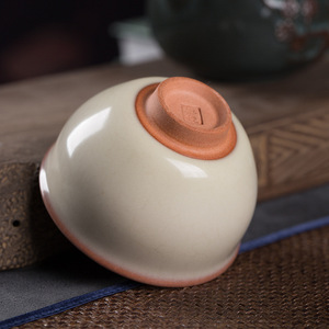 Shan xinyu longquan handmade mỡ lợn tách trà Kung Fu Đặt bát lớn thưởng thức đơn - Product Image 5