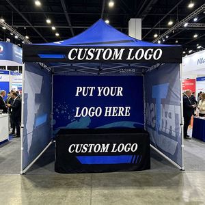 Custom Printed Canopy Aluminum Exhibition <b>Tent</b> Advertising Oxford Fabric Foldable 3x3 Outdoor Events Canopy <b>Tents</b> - Product Image 1