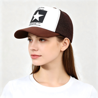 Gorra Trucker OEM de 5 Paneles, Personalizada con Bordado, Malla Transpirable de Algodón, Ajustable, Unisex, para las Cuatro Estaciones