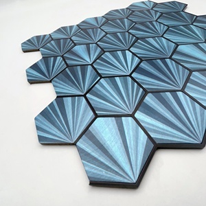 Revêtement de sol en <span class=keywords><strong>vinyle</strong></span> de bonne qualité, mousse auto-adhésive pvc, carreaux muraux extérieurs kajaria 3d, carreaux muraux hexagonaux - Product Image 5