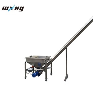 Heetverkopende LC draagbare hellende schroeftransporteur met motor, 1 jaar garantie voor hygiënische voedselverwerking en -transport - Product Image 1