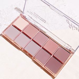 Bulk Groothandel 10 Kleuren Hoge Pigment Pro Make-Up Oogschaduw Palet Mat & Shimmer Voor Dagelijkse & Party Verse Oogmake-Up - Product Image 5