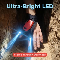 Guantes con Luz LED para Trabajo con las Manos Libres, Linterna para Reparación de Automóviles y Mantenimiento de Muebles