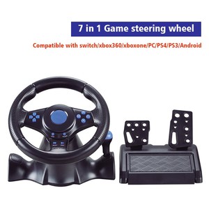 Volante de Carreras con Puerto USB y Pedales con Vibración para P2/P3/PC y Accesorios de Juego con Doble Interfaz P2 - Product Image 2