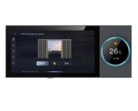 KLASS Nuevo Diseño 6 pulgadas Smart Home System Tuya WiFi Zigbee Central Control host con Panel táctil de cristal para el hogar interruptor inteligente