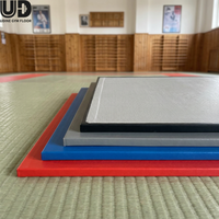 Tapis de judo léger et pliable, tapis de judo, épaisseur 5 cm, caoutchouc haute résilience, option de logo personnalisé
