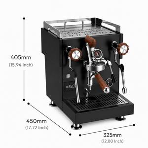 Cafetera Espresso Rocket de Acero Inoxidable de 1600W, Cafetera Espresso Comercial para el Hogar - Product Image 6