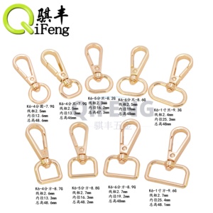 Cổ 13mm 16mm 19mm 25mm Snap <span class=keywords><strong>hook</strong></span> Túi xách phần cứng kim loại Snap <span class=keywords><strong>hook</strong></span> dây buộc cao cấp túi phần cứng Dog <span class=keywords><strong>Hook</strong></span> - Product Image 2