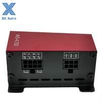 Canada AV Sound Micro Amplificateur de classe D à 4 canaux Égaliseurs croisés Design compact Grande puissance Bluetooth Radio HD intégrée