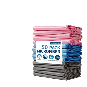 Para <span class=keywords><strong>Amazon</strong></span>, venta al por mayor, microfibra, <span class=keywords><strong>cocina</strong></span>, tareas domésticas, espejo, <span class=keywords><strong>paño</strong></span> de limpieza, trapo de vidrio multifuncional grueso, pantalla, mancha de agua - Product Image 1