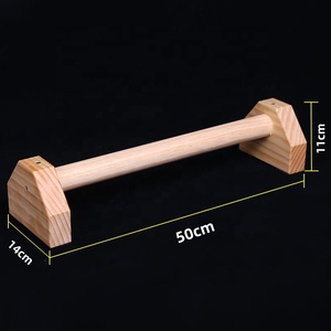 Bền Mini Song Song Sồi Gỗ <span class=keywords><strong>Push</strong></span> up Handstand Thanh Bằng Gỗ Parallettes Đẩy lên Bộ Cho Sức Mạnh Đào Tạo - Product Image 5