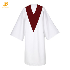 Robes de chœur brodées avec étole, fabriquées en Chine - Product Image 2