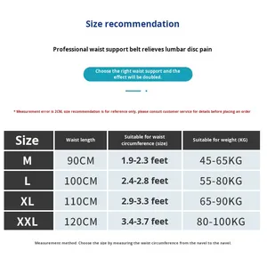 <span class=keywords><strong>Ceinture</strong></span> de soutien lombaire thermosoudée élargie pour compression discale, fixation pour sports, fitness, haltérophilie et squats - Product Image 5