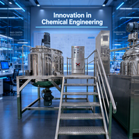 Cuve de mélange à engrenages en acier inoxydable XINYOU de qualité alimentaire pour ligne de production de savon liquide et de shampoing
