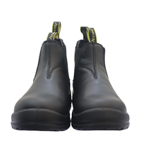 Bottes de travail AOXIANG en cuir véritable avec embout en acier, doublure en maille respirante, bottes hautes pour la construction, l'exploitation minière, hiver/printemps/été