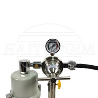 Prensa de Filtro de Baja Presión de Aluminio Modelo ZNS-2 de Haitongda, 0.69MPa, Equipo para Determinar las Propiedades de Filtración