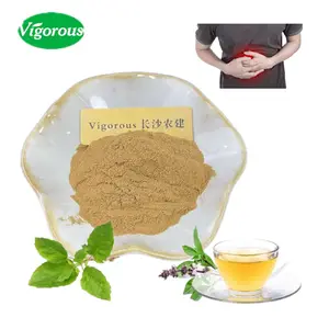 Polvere di estratto di aceto santo con foglie di tulsi naturali pure organiche