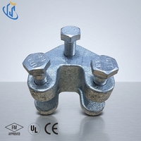 Pince de fixation structurelle robuste UTTERLY UTT11 avec trou de boulon de 1 pouce pour poutre en I et poutre en H dans le renforcement sismique des bâtiments commerciaux