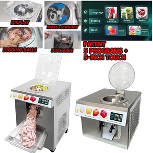 Máquina de Helados Vertical Mvckyi de 24L/H, Máquina de Gelato para Mantener Fresco, Máquina de Helados Continua de Mostrador, Máquina de Helados de Yogurt y Leche 304 - Product Image 2