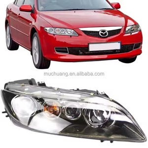 Faro de temperatura de Color blanco de 6000K de alta calidad, venta al por mayor, piezas de automóvil para Ma/zda <span class=keywords><strong>6</strong></span> <span class=keywords><strong>2003</strong></span> Sport <span class=keywords><strong>Sedan</strong></span> 12V, iluminación de vehículos - Product Image 5