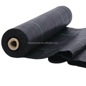 Bâche agricole <span class=keywords><strong>anti</strong></span>-<span class=keywords><strong>herbe</strong></span> PP, tapis <span class=keywords><strong>de</strong></span> contrôle des adventices, toile paysagère, couverture <span class=keywords><strong>de</strong></span> sol découpable 300 g/m², longueur personnalisable - Product Image 1