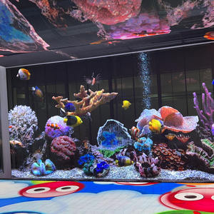 P15.6 P31 P25แบบใสติดผนังม่านแก้วสำหรับหน้าต่างร้านโฆษณาติดผนังจอแอลอีดีติดผนังภายใน/ภายนอกอาคาร P20 - Product Image 2