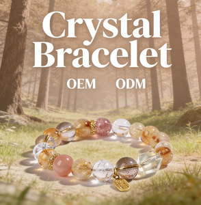 Pulsera Única <span class=keywords><strong>de</strong></span> Cuentas Naturales con Múltiples Cristales y Diamantes <span class=keywords><strong>de</strong></span> Imitación, Joyería Original <span class=keywords><strong>de</strong></span> Cuarzo Rutilado, Regalo Perfecto <span class=keywords><strong>de</strong></span> <span class=keywords><strong>Aniversario</strong></span> <span class=keywords><strong>para</strong></span> Mujeres - Product Image 1