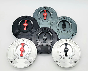 Tapa de Tanque de Combustible de Liberación Rápida de Aleación de Aluminio Modificada Universal MOXI para <span class=keywords><strong>Ducati</strong></span> Panigale V4/<span class=keywords><strong>1299s</strong></span>, Apertura Rápida, China - Product Image 1