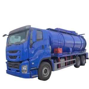 20M ³ I Suzu Giga Caminhão De Sucção De Esgoto A Vácuo, Euro6 Tipo Sucção Esgoto Escavador/Automático 6*4 Diesel Preço De Fábrica - Product Image 1