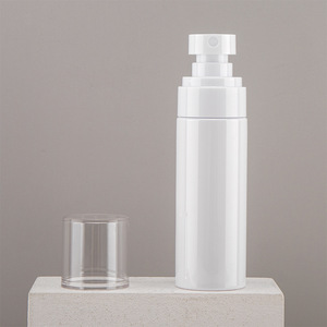30ml 40ml 50ml 60ml 80ml PET blanco vacío redondo plástico Spray botella para el cuidado de la piel loción Crema para Achohol - Product Image 6