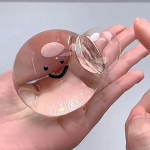 Juguete Antiestrés Ajustable con Vacío, Bola de Burbujas Transparente para Aliviar el Estrés y Relajarse, Regalo para Fiestas - Product Image 5