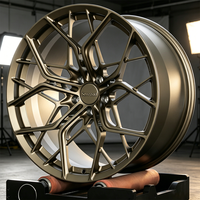 SRD 18-24 Zoll Felgen 5x112 5x120 5x114.3 Konkave Räder für BMW G20 Mercedes W205 Audi RS6 Toyota Chevy Satin Mesh Geschmiedete Felgen